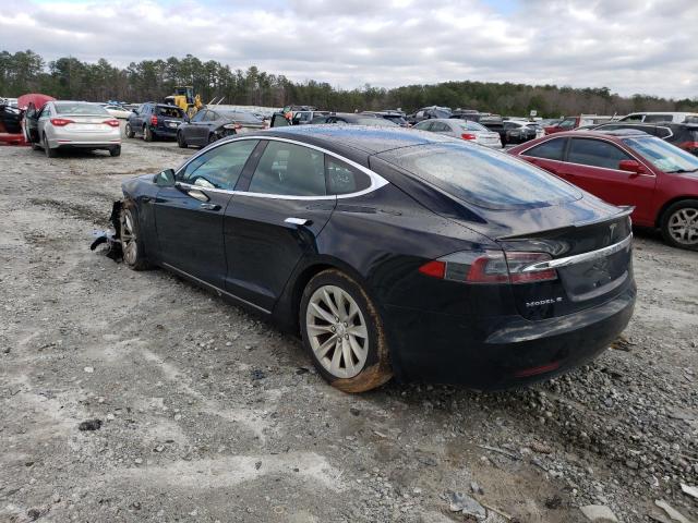 5YJSA1E29HF200202 - 2017 TESLA MODEL S Սև լուսանկար 2