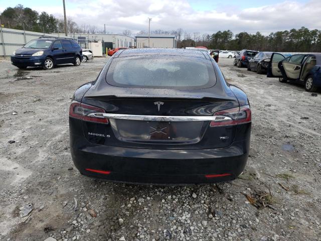 5YJSA1E29HF200202 - 2017 TESLA MODEL S Սև լուսանկար 6