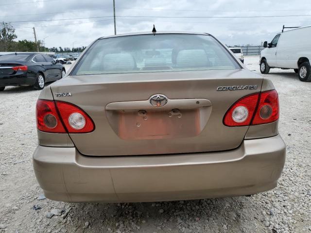 1NXBR32E26Z688556 - 2006 TOYOTA COROLLA CE BEIGE photo 6