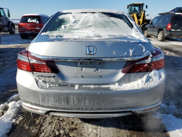 1HGCR2F3XHA066045 - 2017 HONDA ACCORD LX SILVER photo 6