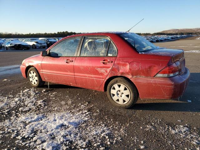 JA3AJ26E85U003761 - 2005 MITSUBISHI LANCER ES RED photo 2