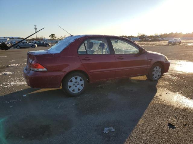 JA3AJ26E85U003761 - 2005 MITSUBISHI LANCER ES RED photo 3