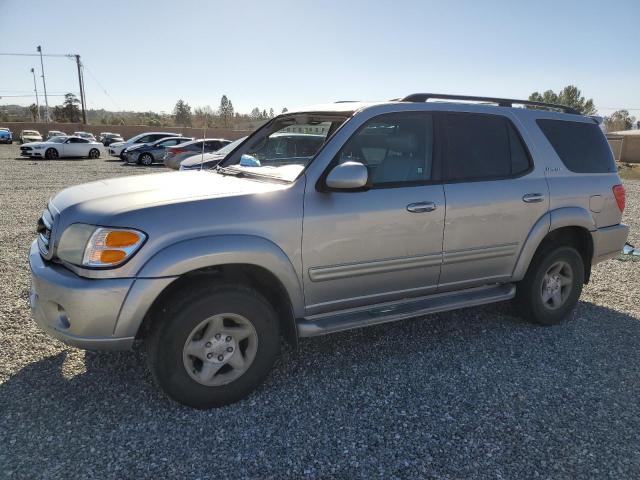 5TDBT48A52S098723 - 2002 TOYOTA SEQUOIA LIMITED SILVER photo 1