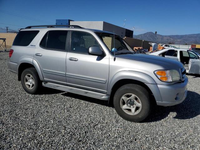 5TDBT48A52S098723 - 2002 TOYOTA SEQUOIA LIMITED SILVER photo 4