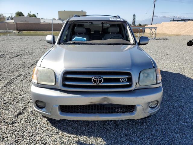 5TDBT48A52S098723 - 2002 TOYOTA SEQUOIA LIMITED SILVER photo 5