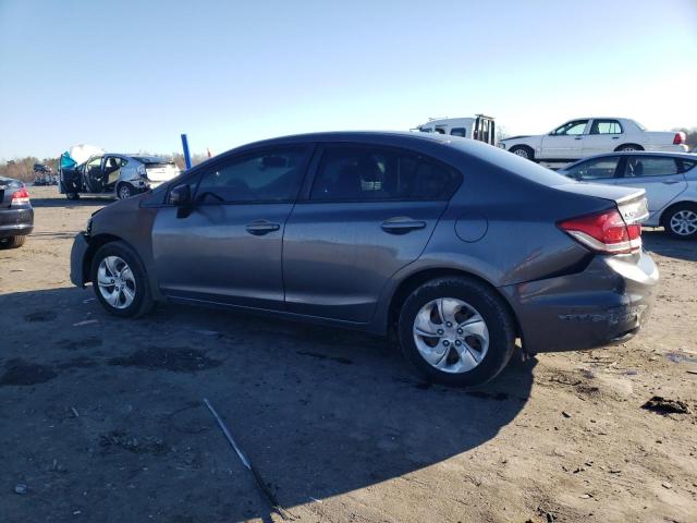 2HGFB2F5XEH533643 - 2014 HONDA CIVIC LX GRAY photo 2