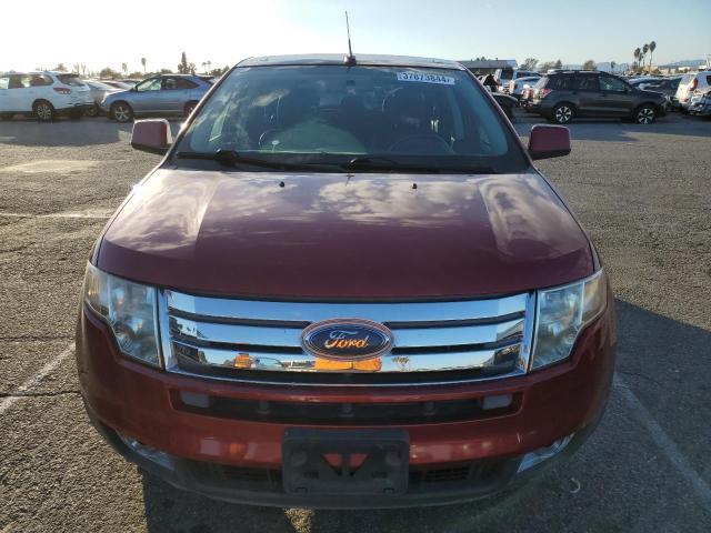 2FMDK38CX8BA22542 - 2008 FORD EDGE SEL RED photo 5