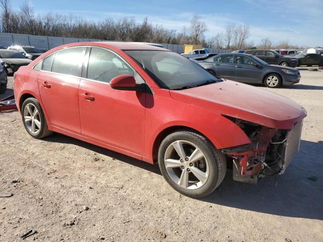 1G1PE5SB2F7267208 - 2015 CHEVROLET CRUZE LT RED photo 4