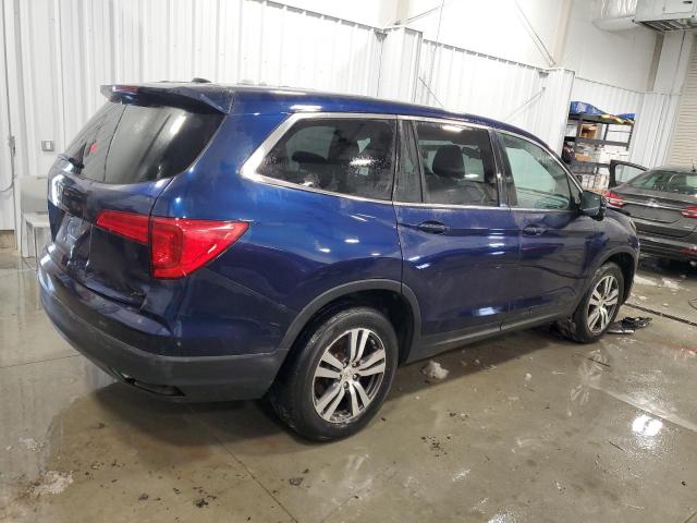 5FNYF5H37JB012808 - 2018 HONDA PILOT EX BLUE photo 3