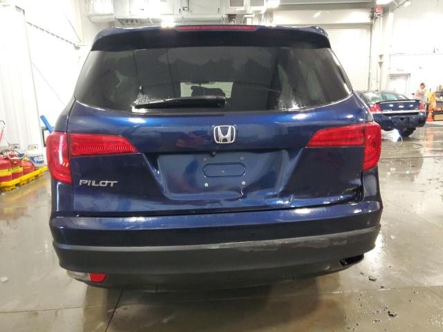 5FNYF5H37JB012808 - 2018 HONDA PILOT EX BLUE photo 6