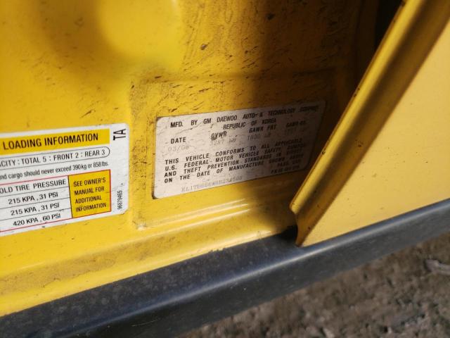 KL1TD666X8B234508 - 2008 CHEVROLET AVEO BASE TWO TONE photo 12