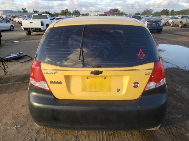 KL1TD666X8B234508 - 2008 CHEVROLET AVEO BASE TWO TONE photo 6