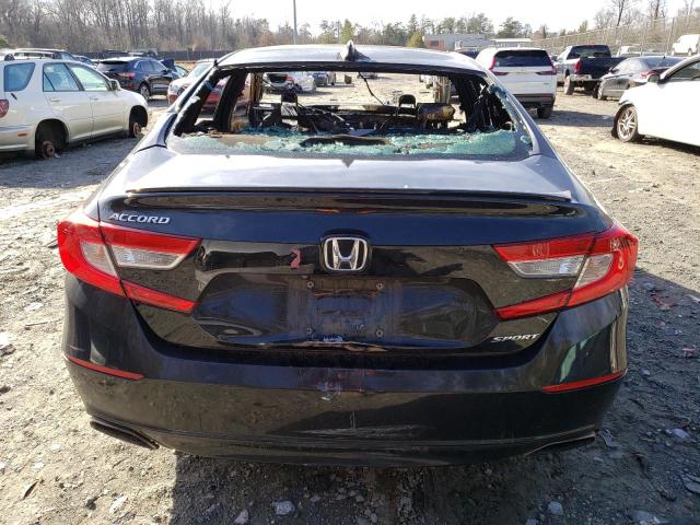 1HGCV1F33JA173384 - 2018 HONDA ACCORD SPORT BLACK photo 6