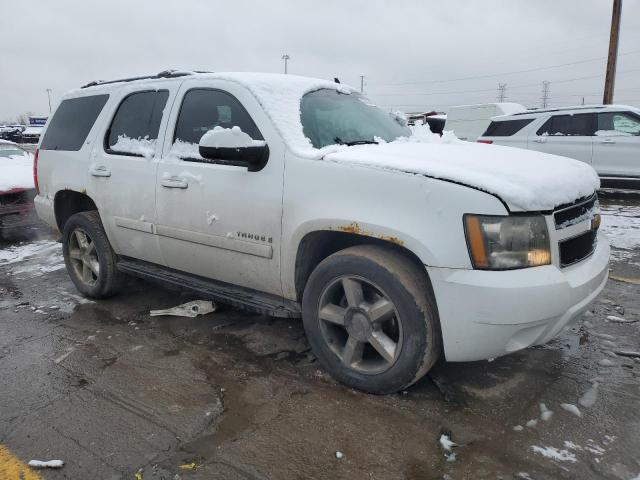 1GNFK13017R109330 - 2007 CHEVROLET TAHOE K1500 WHITE photo 4