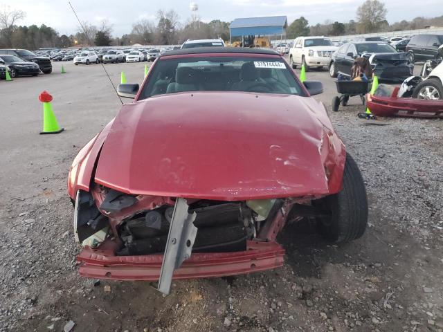 1ZVFT84N055213690 - 2005 FORD MUSTANG RED photo 5