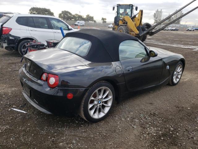 4USBT33545LR70829 - 2005 BMW Z4 2.5 BLACK photo 3