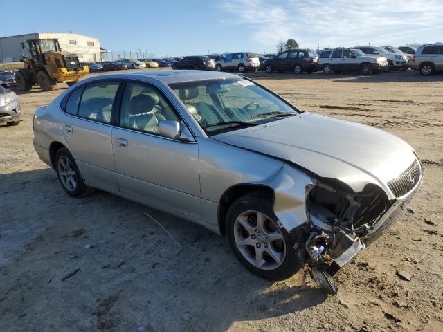 JT8BD69S530186450 - 2003 LEXUS GS 300 SILVER photo 4