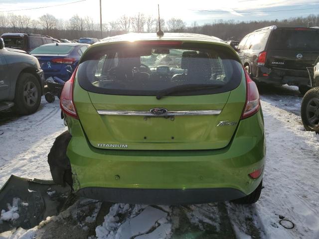 3FADP4FJ0JM133284 - 2018 FORD FIESTA TITANIUM GREEN photo 6