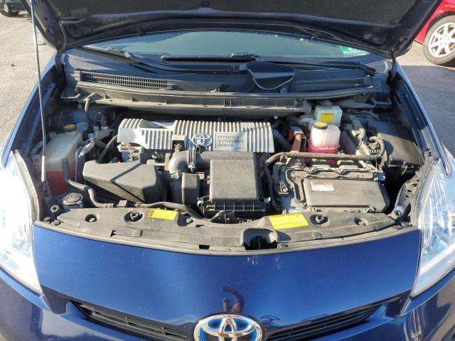 JTDKN3DU5D1723657 - 2013 TOYOTA PRIUS BLUE photo 11