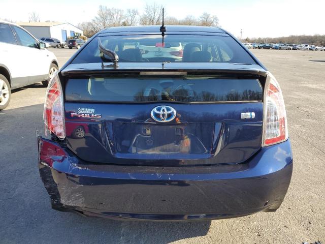 JTDKN3DU5D1723657 - 2013 TOYOTA PRIUS BLUE photo 6