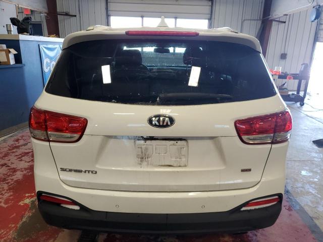 5XYPGDA3XGG046613 - 2016 KIA SORENTO LX WHITE photo 6