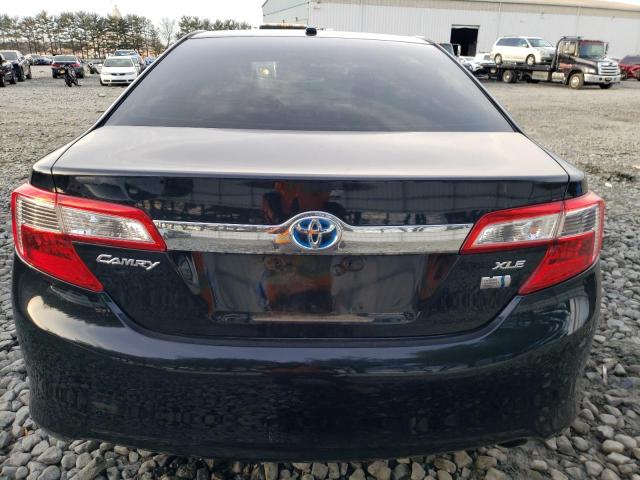 4T1BD1FK4DU093076 - 2013 TOYOTA CAMRY HYBRID BLACK photo 6