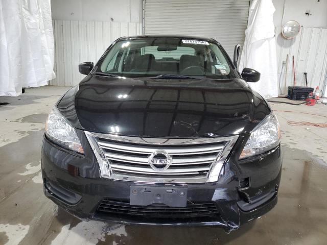 3N1AB7APXDL747149 - 2013 NISSAN SENTRA S BLACK photo 5