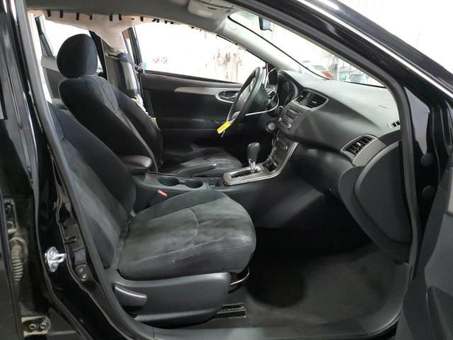 3N1AB7APXDL747149 - 2013 NISSAN SENTRA S BLACK photo 7