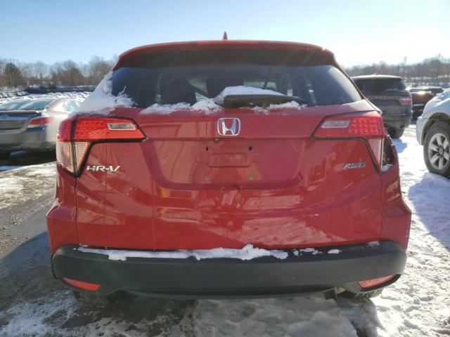 3CZRU6H52JG720633 - 2018 HONDA HR-V EX RED photo 6