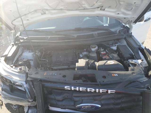 1FM5K8AR4GGA46813 - 2016 FORD EXPLORER POLICE INTERCEPTOR თეთრი ფოტო 11