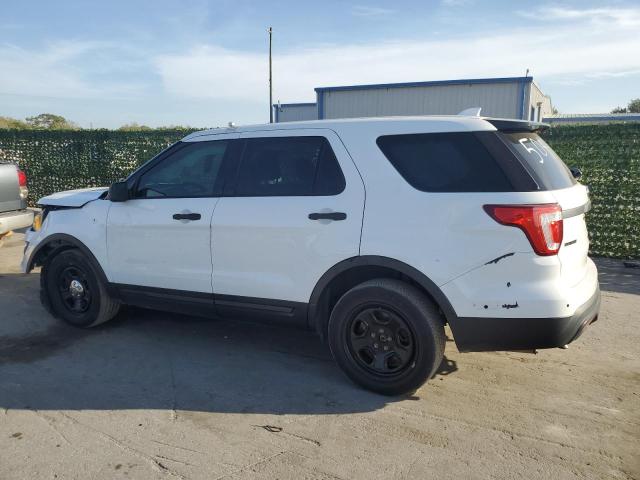 1FM5K8AR4GGA46813 - 2016 FORD EXPLORER POLICE INTERCEPTOR თეთრი ფოტო 2