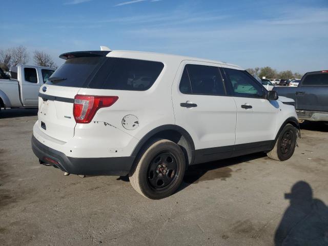 1FM5K8AR4GGA46813 - 2016 FORD EXPLORER POLICE INTERCEPTOR თეთრი ფოტო 3