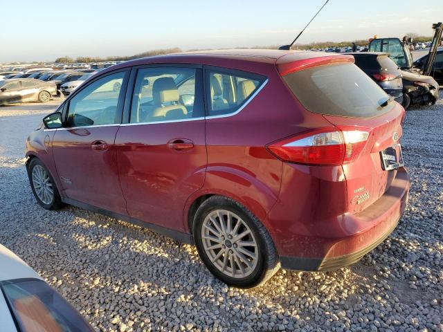 1FADP5CU1DL547300 - 2013 FORD C-MAX PREMIUM MAROON photo 2