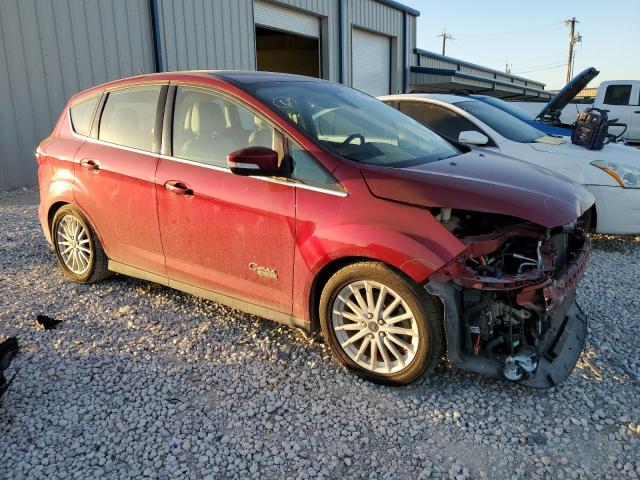 1FADP5CU1DL547300 - 2013 FORD C-MAX PREMIUM MAROON photo 4