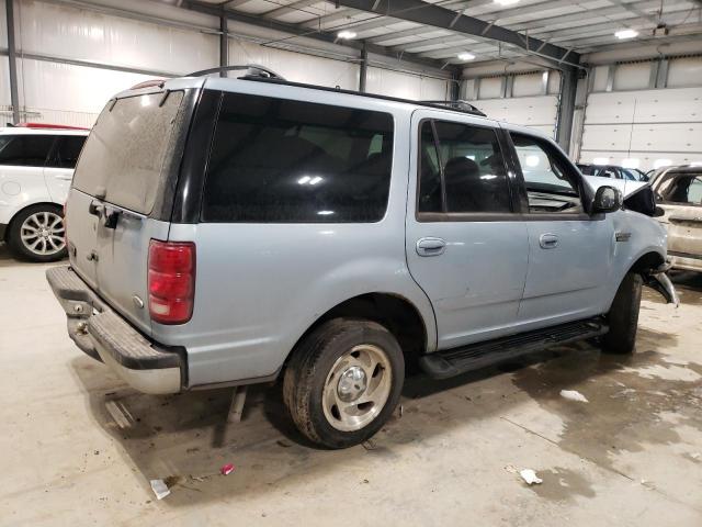 1FMPU18L2WLA10085 - 1998 FORD EXPEDITION BLUE photo 3