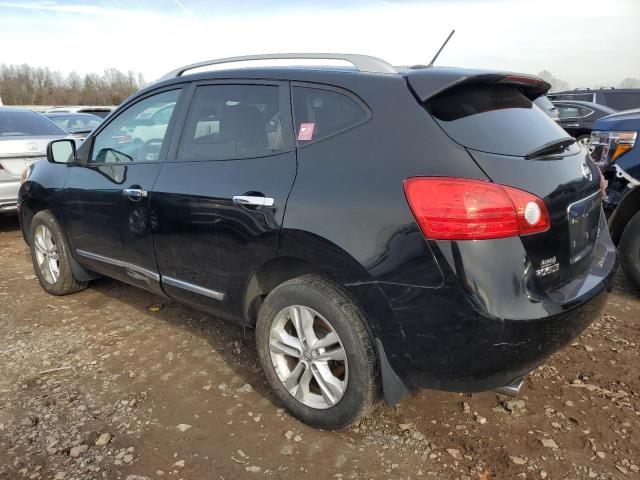 JN8AS5MV3DW117869 - 2013 NISSAN ROGUE S BLACK photo 2