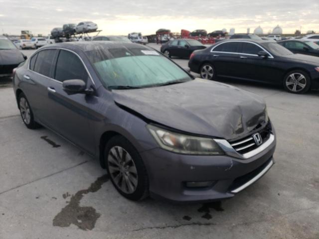 1HGCR3F8XFA024120 - 2015 HONDA ACCORD EXL GRAY photo 4