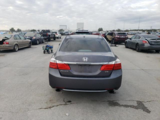 1HGCR3F8XFA024120 - 2015 HONDA ACCORD EXL GRAY photo 6