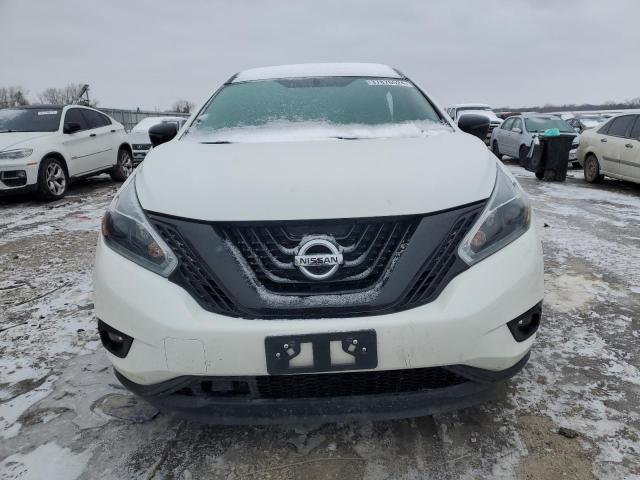 5N1AZ2MH5JN169498 - 2018 NISSAN MURANO S WHITE photo 5