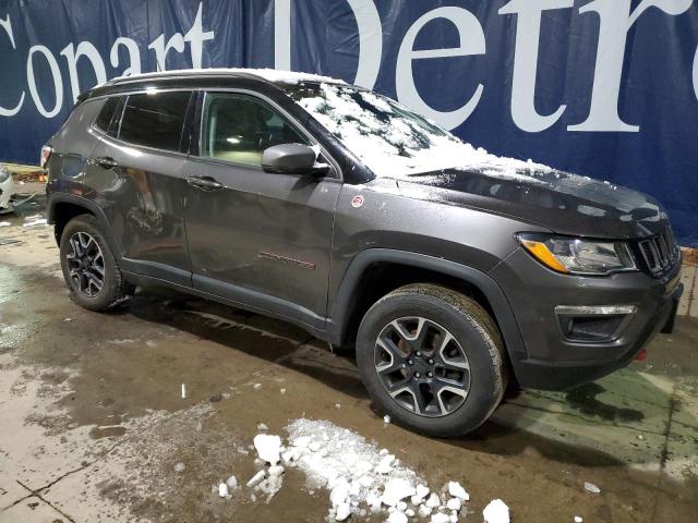 3C4NJDDB6KT722505 - 2019 JEEP COMPASS TRAILHAWK GRAY photo 4