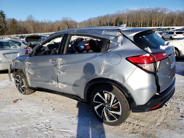 3CZRU6H19KG713242 - 2019 HONDA HR-V SPORT SILVER photo 2