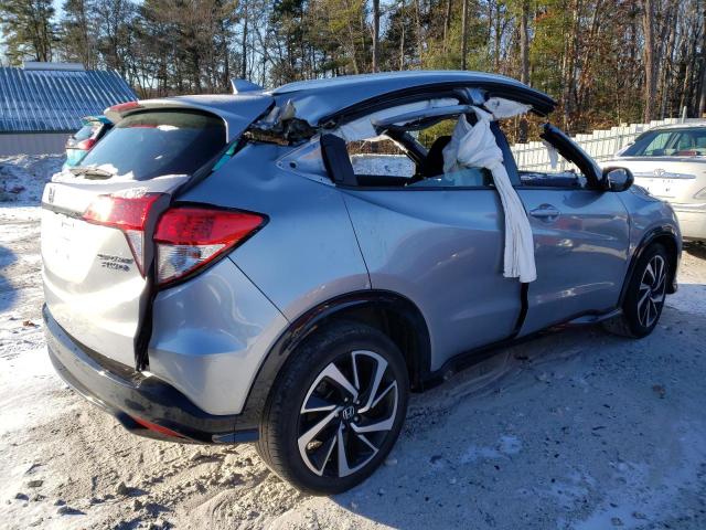 3CZRU6H19KG713242 - 2019 HONDA HR-V SPORT SILVER photo 3