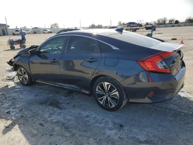 JHMFC1F75JX003723 - 2018 HONDA CIVIC EXL ლურჯი ფოტო 2