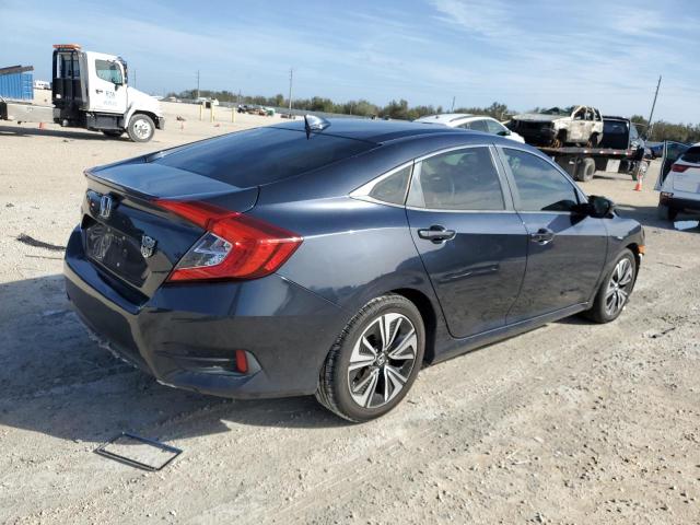 JHMFC1F75JX003723 - 2018 HONDA CIVIC EXL ლურჯი ფოტო 3