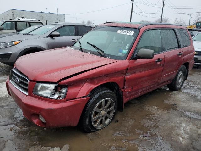 JF1SG65615H702718 - 2005 SUBARU FORESTER 2.5XS RED photo 1