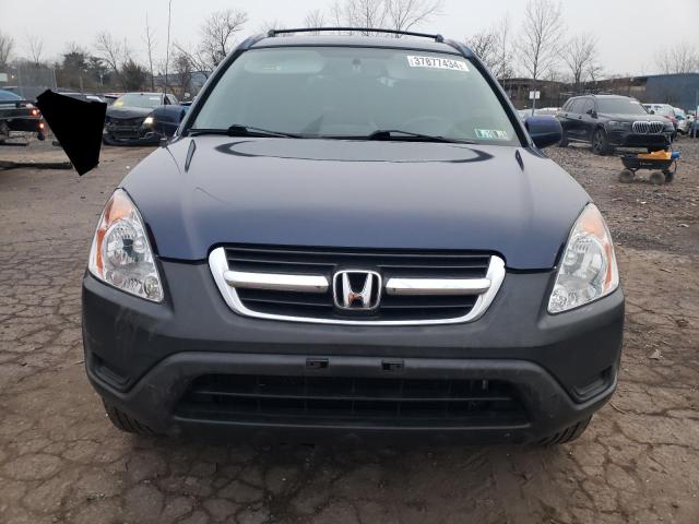 SHSRD78824U226345 - 2004 HONDA CR-V EX BLUE photo 5