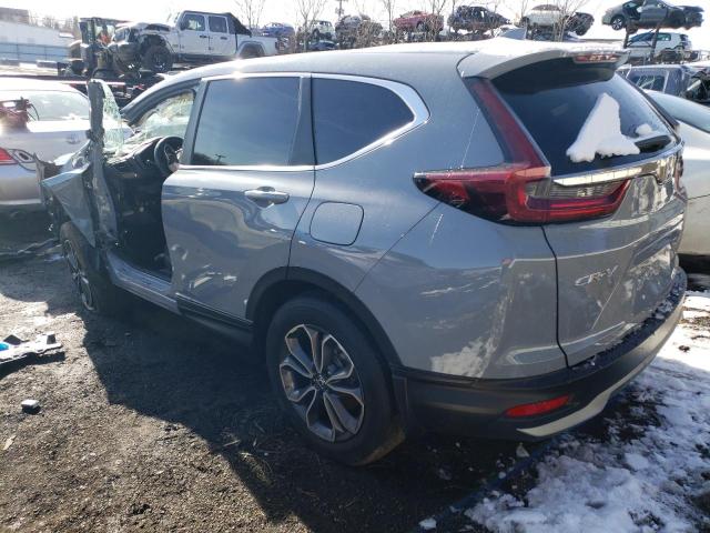 2HKRW2H5XLH610805 - 2020 HONDA CR-V EX GRAY photo 2