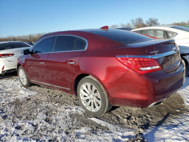 1G4GB5G34GF101633 - 2016 BUICK LACROSSE MAROON photo 2