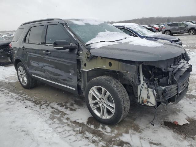 1FM5K8D86GGC86335 - 2016 FORD EXPLORER XLT GRAY photo 4