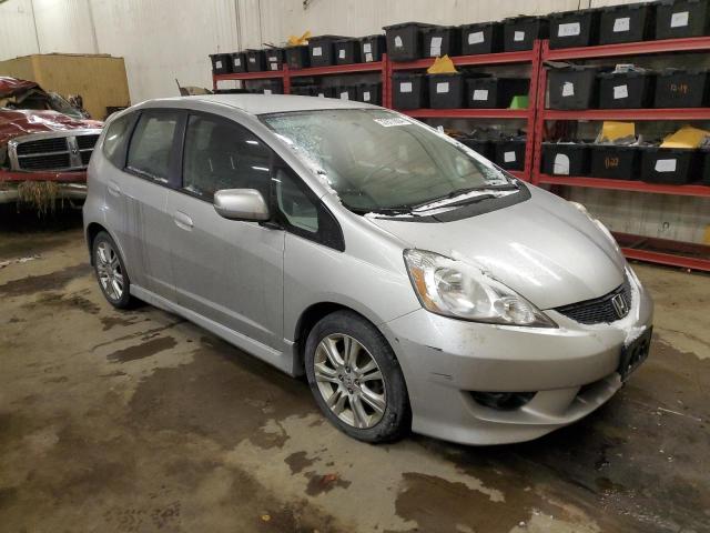 JHMGE8G55BC003086 - 2011 HONDA FIT SPORT SILVER photo 4